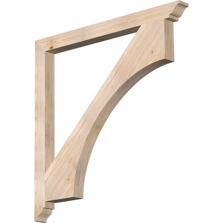 Ekena Millwork Westlake Traditional Smooth Bracket, Douglas Fir, 3 1/2"W x 46"D x 46"H BKT04X46X46WTL01SDF